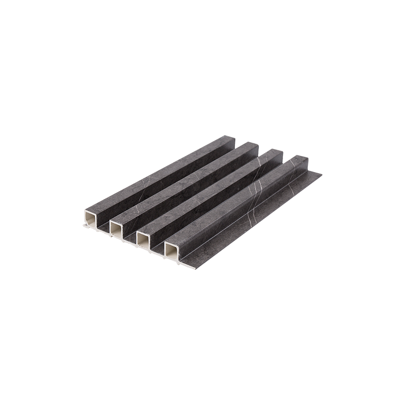 160*24mm WPC Louvers Veggpanel Dekorasjonsmateriale