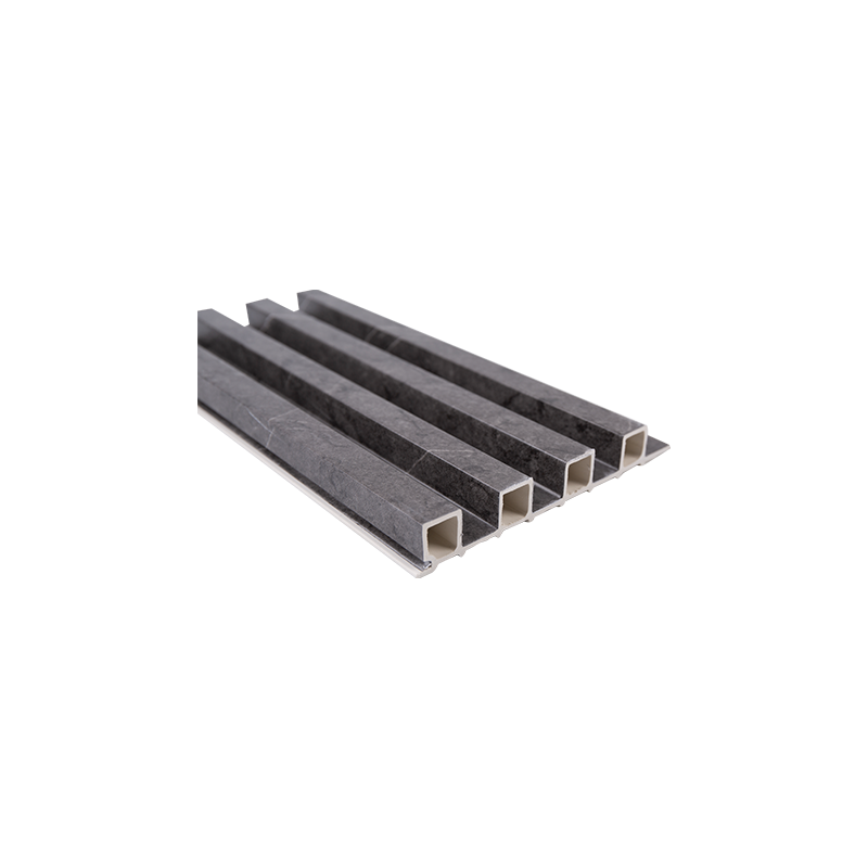 160*24mm WPC Louvers Veggpanel Dekorasjonsmateriale