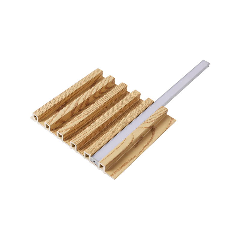 Vanntett energibesparende LED -stripelys for WPC Louvers veggpanel